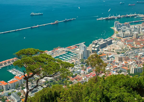 Nice View Gibraltar Reino Unido — Fotografia de Stock