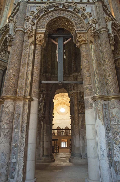 Interior of Tomar Cathedral — Stock Photo, Image
