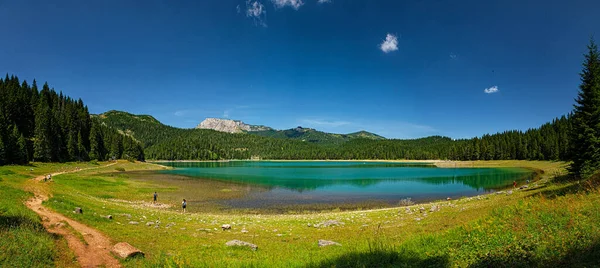 Jezero Crno Jezero Černé Hoře — Stock fotografie