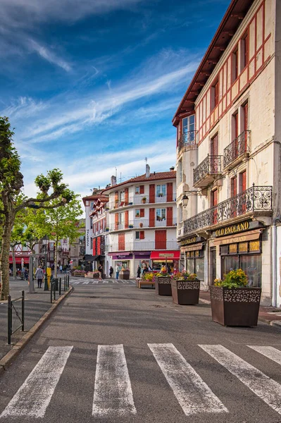Saint Jean Luz スペイン 2019 バスク地方の歴史的な旧市街 フランス — ストック写真