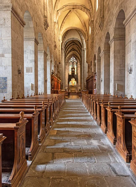 Heiligenkreuz Österrike Ruary 2020 Inredning Templet Heiligenkreuz Kloster — Stockfoto