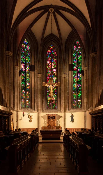 Heiligenkreuz Autriche Février 2020 Chapelle Abbaye Heiligenkreuz — Photo