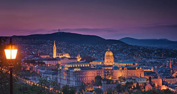 Buda Slott Eller Kungliga Slottet Budapest Ungern — Stockfoto
