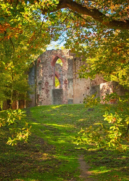 Ruina Iglesia Medieval Hungría Ruinas Del Monasterio Paulino — Foto de Stock