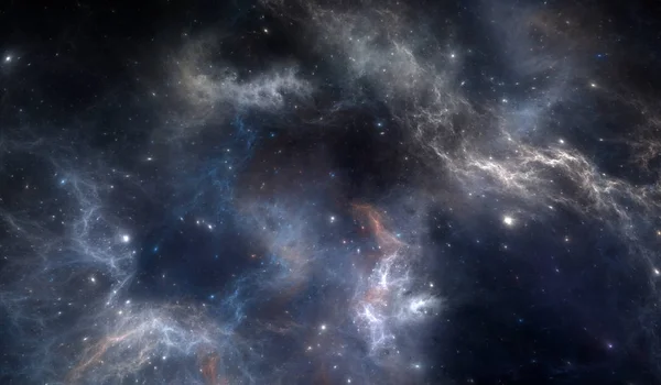 Nebulosa spaziale, da utilizzare con progetti su scienza, ricerca e istruzione . — Foto Stock