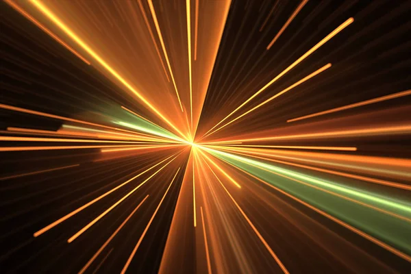 Orange glow light effect. Star burst — Stock Photo, Image