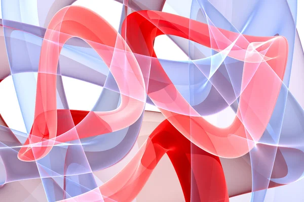 Fondo abstracto. Obra de arte digital fractal, ilustración 3d — Foto de Stock