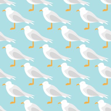 Martı seamless modeli