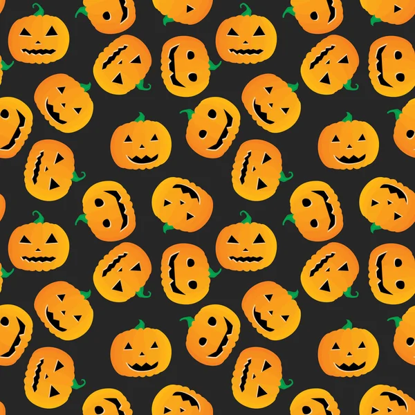 Halloween padrão sem costura —  Vetores de Stock