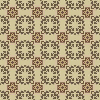 Dikişsiz resimli desen