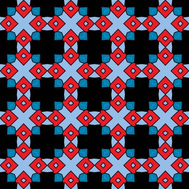 Dikişsiz resimli desen