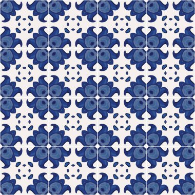 Resimli Meksika fayans