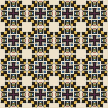 Dikişsiz resimli desen