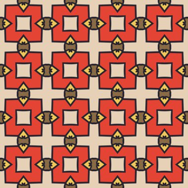 Dikişsiz resimli desen