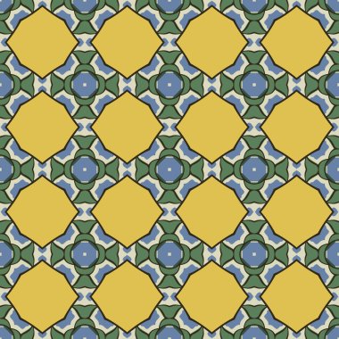 Dikişsiz resimli desen