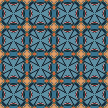 Dikişsiz resimli desen