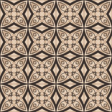 Dikişsiz resimli desen