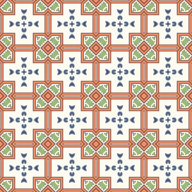 Dikişsiz resimli desen