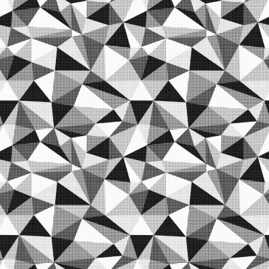 Dikişsiz noktalı resim deseni