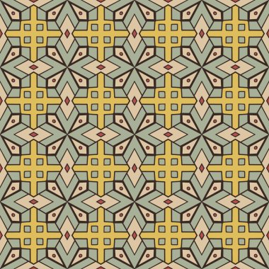 Dikişsiz resimli desen