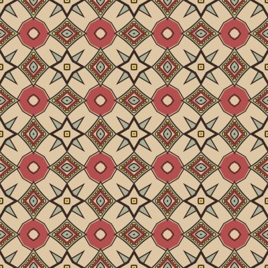 Dikişsiz resimli desen