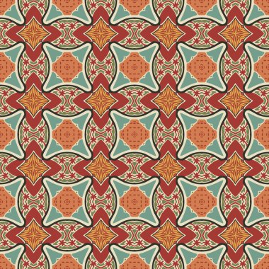 Dikişsiz resimli desen