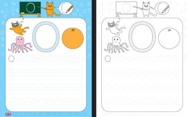 Alfabe izleme çalışma sayfası