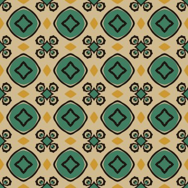 Dikişsiz resimli desen