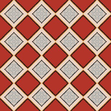 Dikişsiz resimli desen