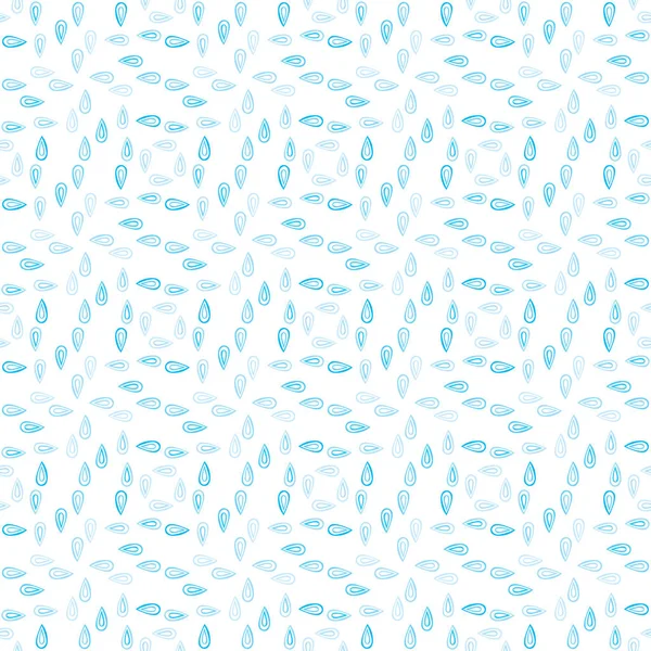 Seamless drops pattern — Stock Vector