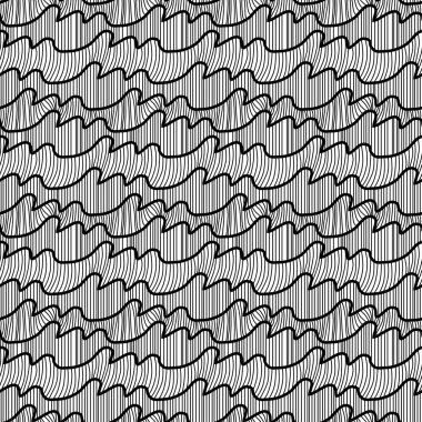 Dikişsiz resimli desen