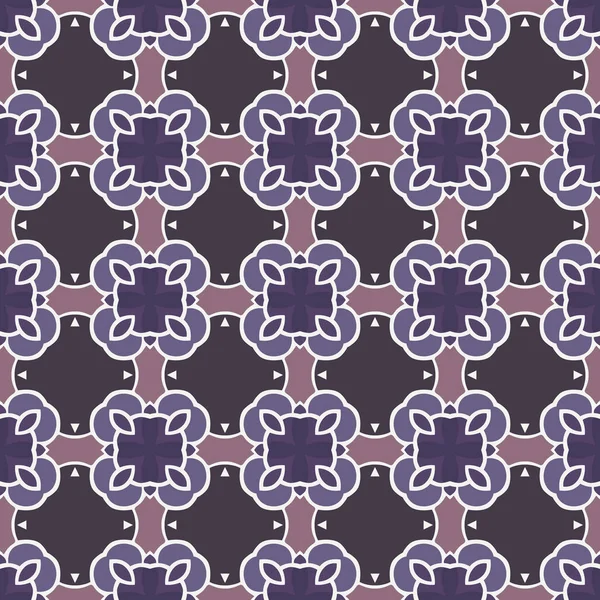 Nahtlos illustriertes Muster — Stockvektor