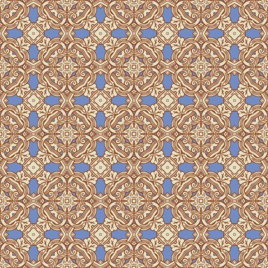 Dikişsiz resimli desen