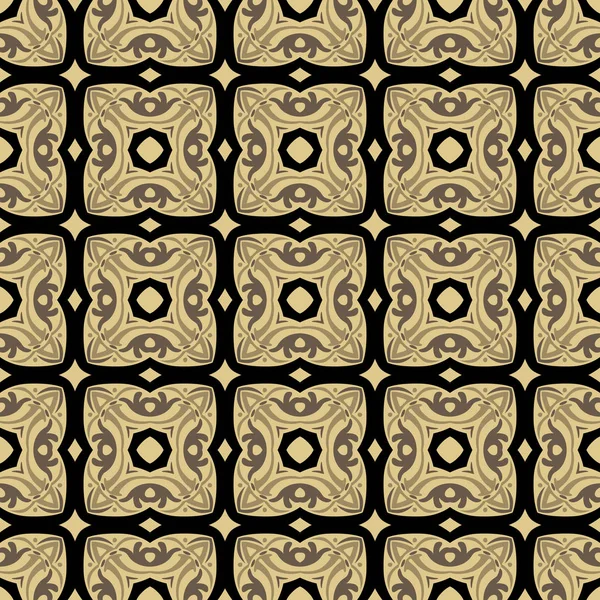 Naadloze geïllustreerde patroon — Stockvector