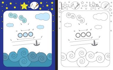 Resimli okul öncesi çalışma