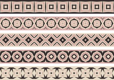 Sorunsuz dekoratif sınırları