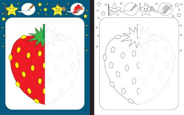 Resimli okul öncesi çalışma