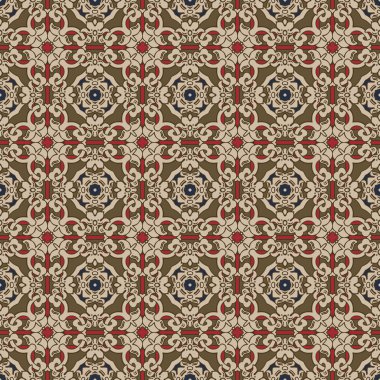 Dikişsiz resimli desen