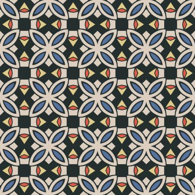 Dikişsiz resimli desen