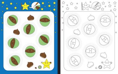 Resimli okul öncesi çalışma