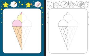 Resimli okul öncesi çalışma