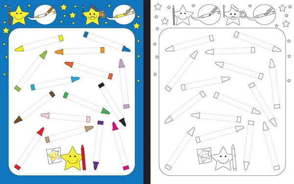 Resimli okul öncesi çalışma