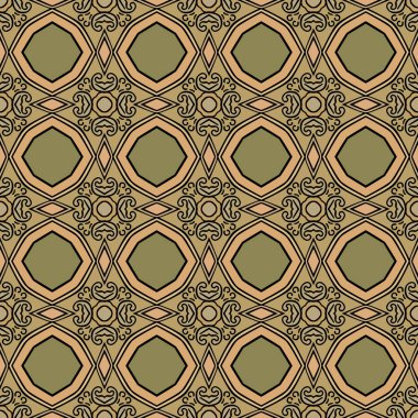 Dikişsiz resimli desen