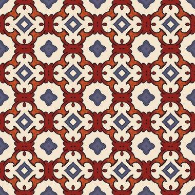 Dikişsiz resimli desen