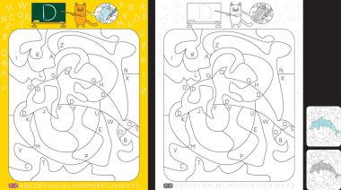 Alfabe öğrenme çalışma sayfası