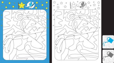 Nokta çalışma sayfası tarafından renk