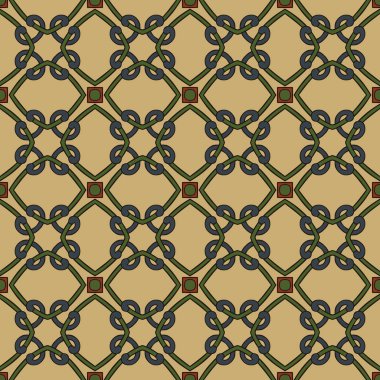 Dikişsiz resimli desen