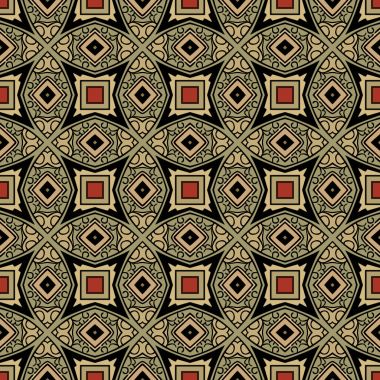 Dikişsiz resimli desen