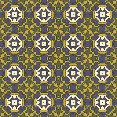 Dikişsiz resimli desen