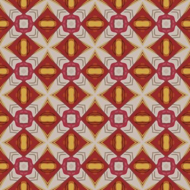 Dikişsiz resimli desen